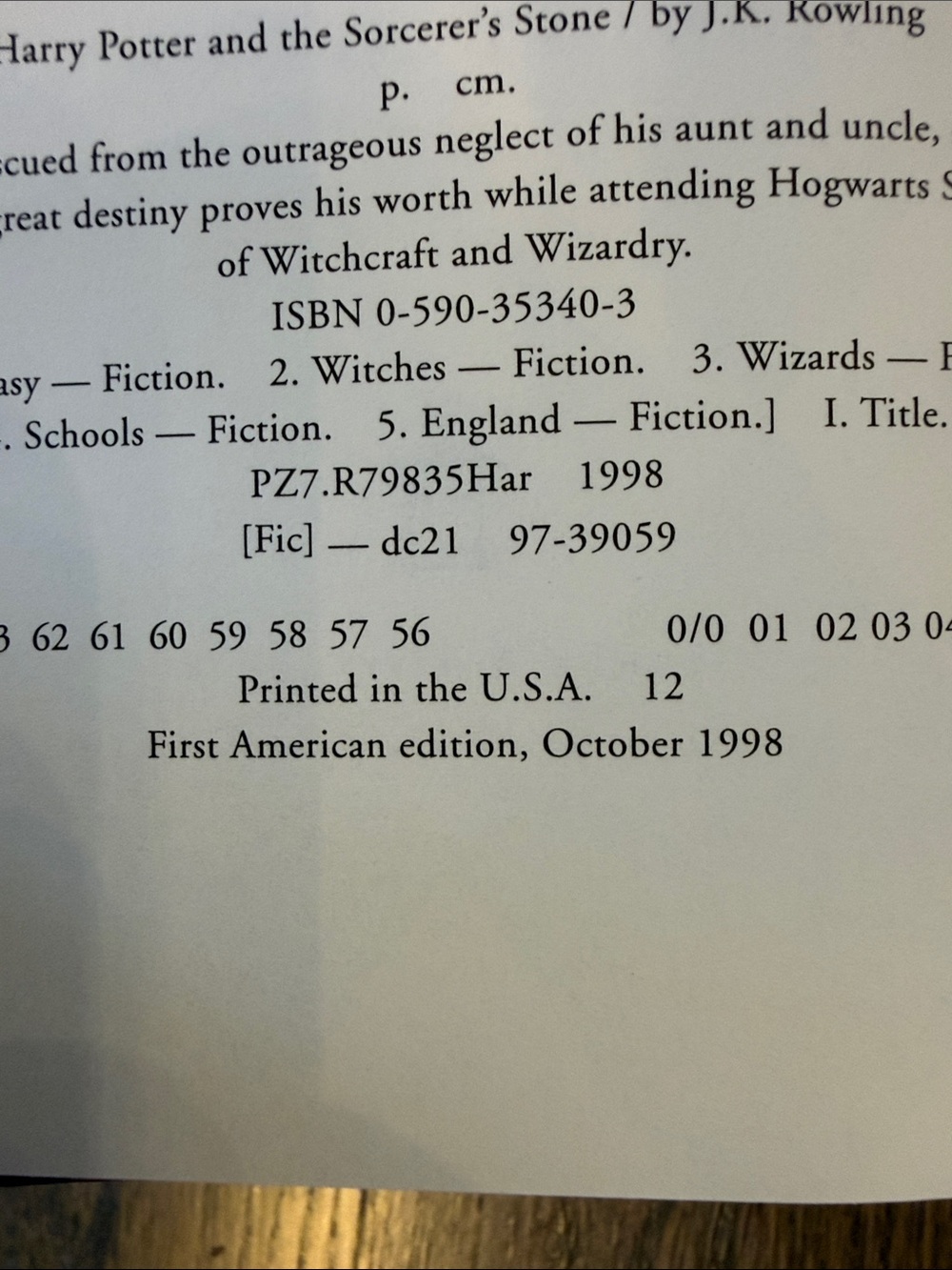 Harry Potter Hardcover Book Set 1-7 First American Edition Excellent Condition! - Picture 7 of 11